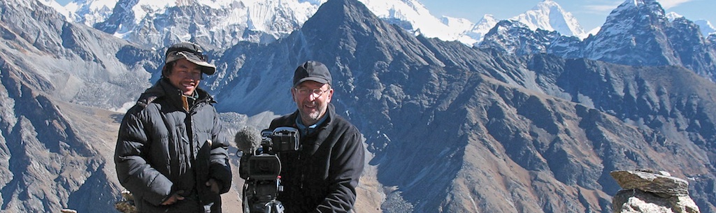 Reinhold Ruehl auf dem Gokyo Peak